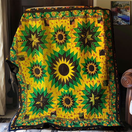 Sunflower Native XR1706009CL Quilt