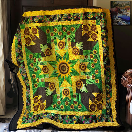 Sunflower Native XR1706010CL Quilt