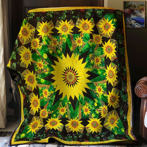 Sunflower Native XR1706011CL Quilt