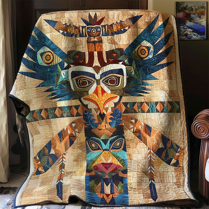 Totem Pole Native XR1708017CL Quilt