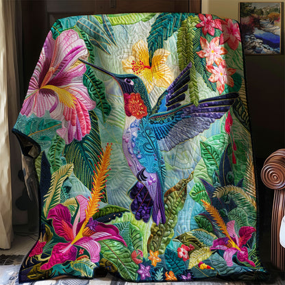 Tropical Hummingbird XR2407041CL Quilt