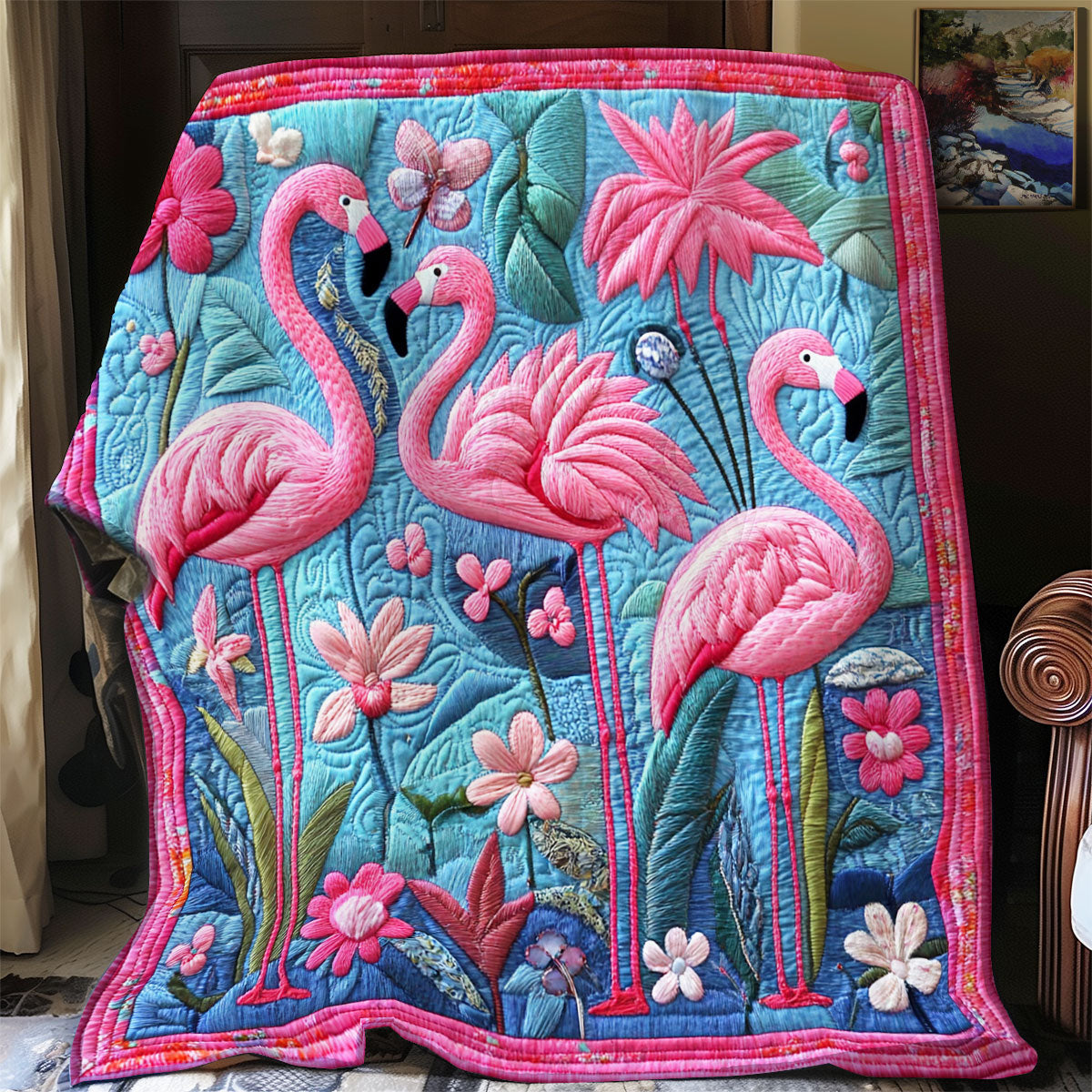 Tropical Oasis XR2208005CL Quilt
