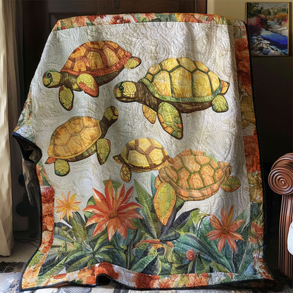 Turtle Cuddle WN2507010CL Quilt