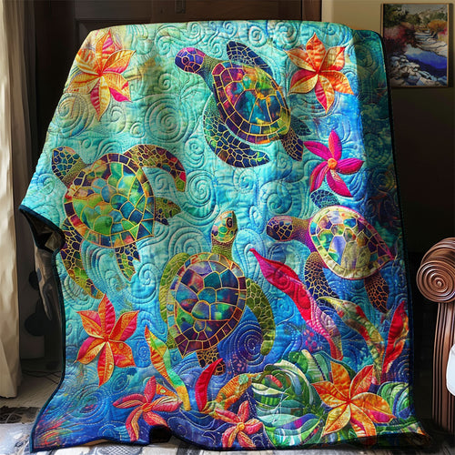 Turtle Baby Swim WO2507009CL Quilt