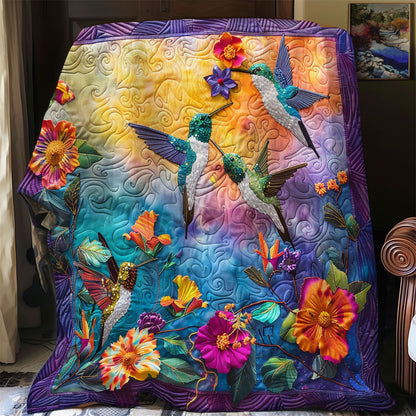 Twinkle Hummingbirds XR1008018CL Quilt