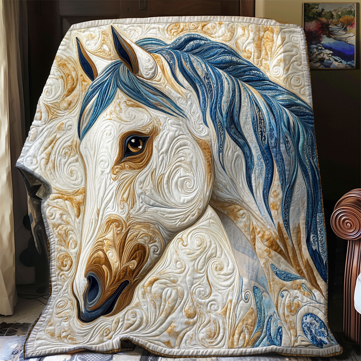Vintage Horse XR0808023CL Quilt