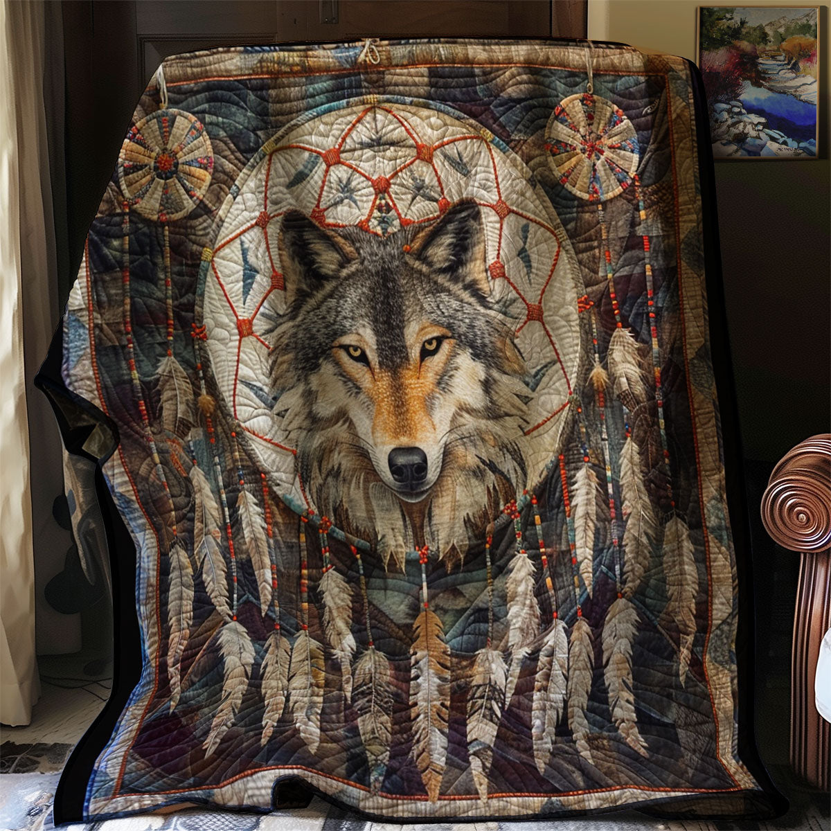 Wild Wolf XR0507023CL Quilt