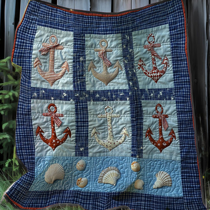 Anchor Seashell XR0108023CL Quilt