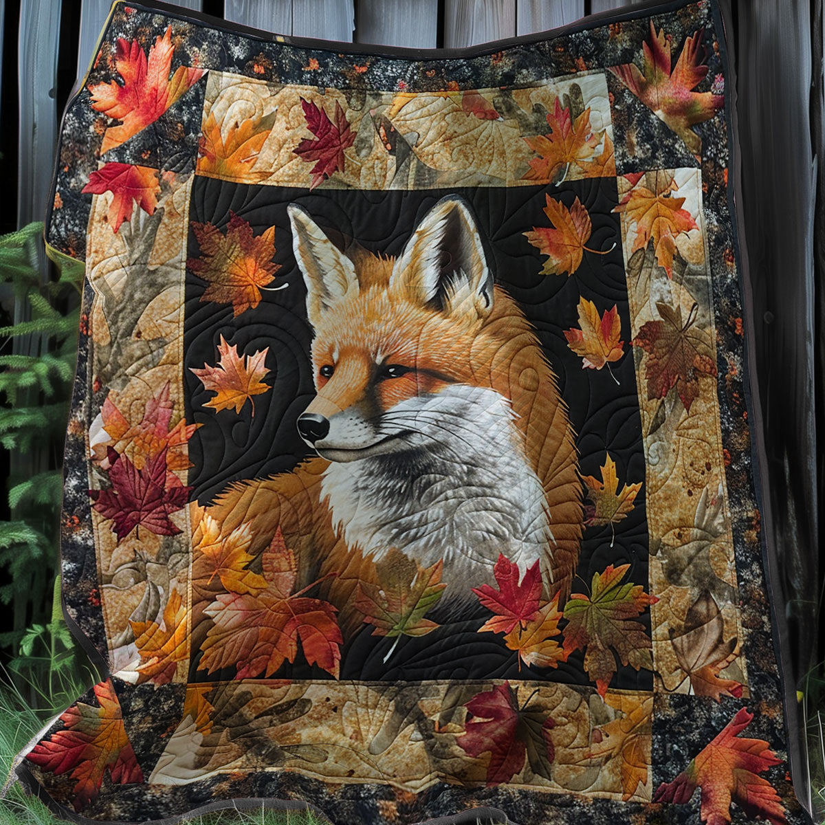 Autumn Fox XR2707001CL Quilt