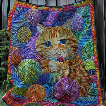 Baby Cats With Yarns XR3007025CL Quilt