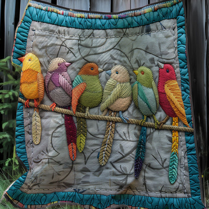 Bird Lovers XR1507015CL Quilt