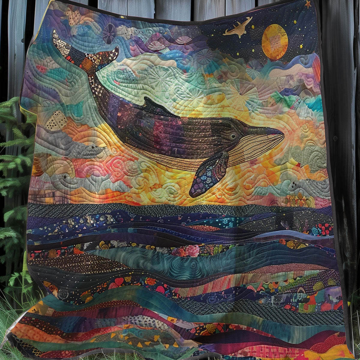 Bright Whale XR3107022CL Quilt