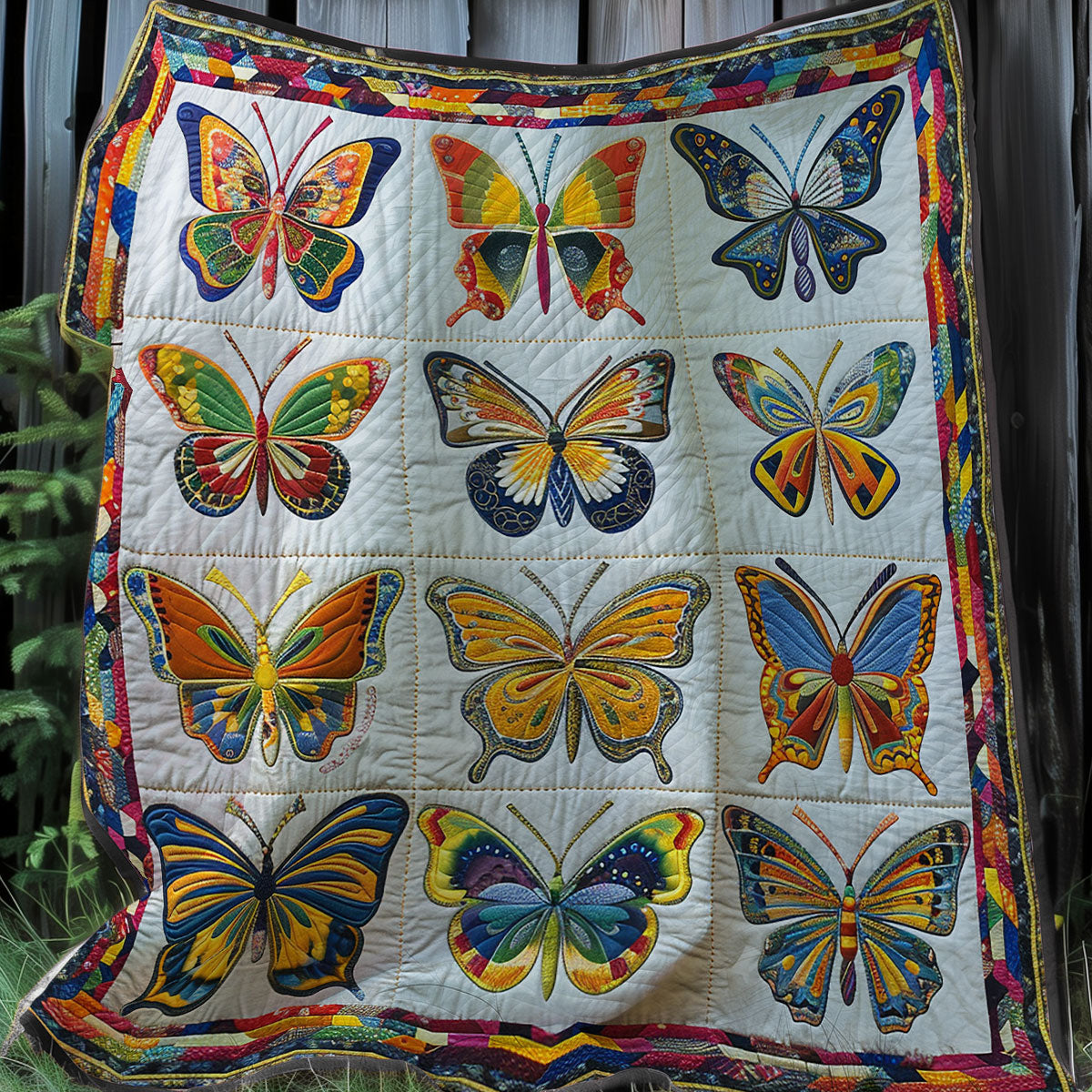 Butterfly Lovers XR0807021CL Quilt