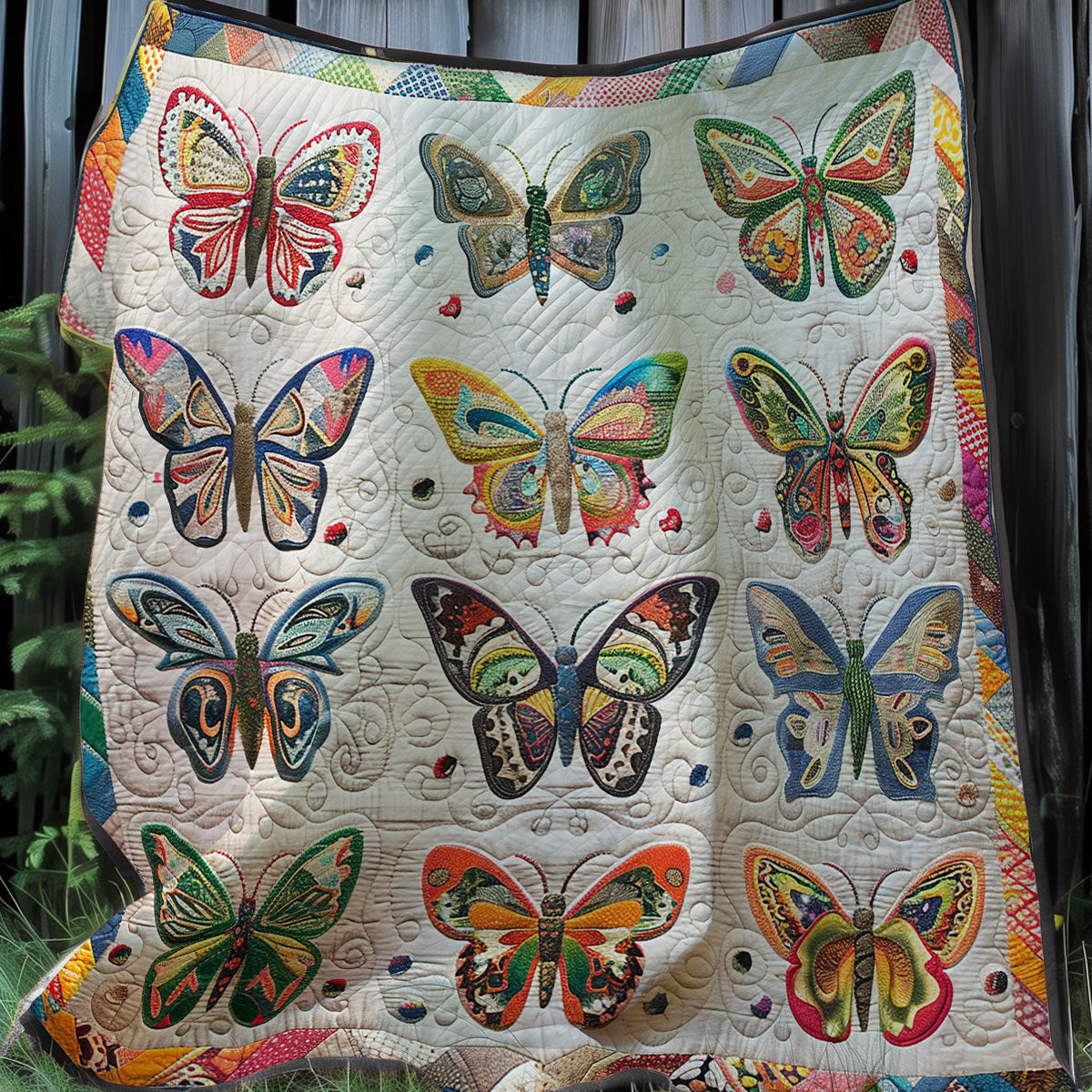 Butterfly Lovers XR0807022CL Quilt