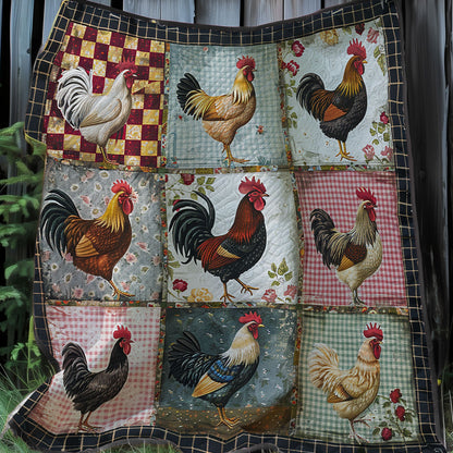 Chicken Lovers XR0107010CL Quilt