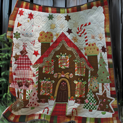 Christmas Ginger House XR3107017CL Quilt