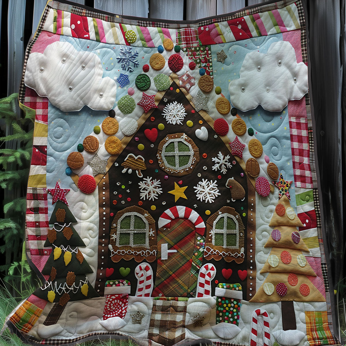 Christmas House XR3107013CL Quilt