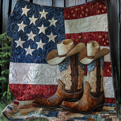 Cowboy Love America XR0508025CL Quilt