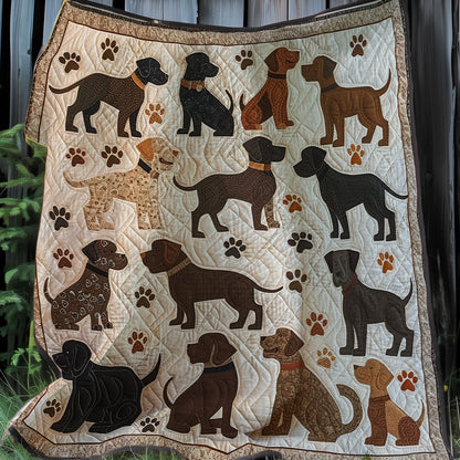 Dog Lovers XR0907014CL Quilt