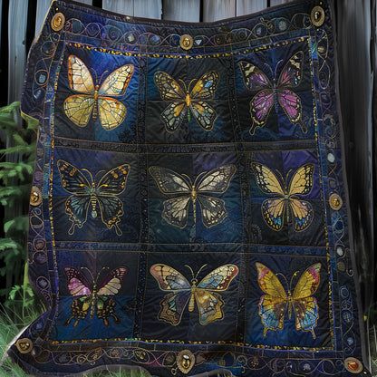 Dream Butterflies XR0807017CL Quilt