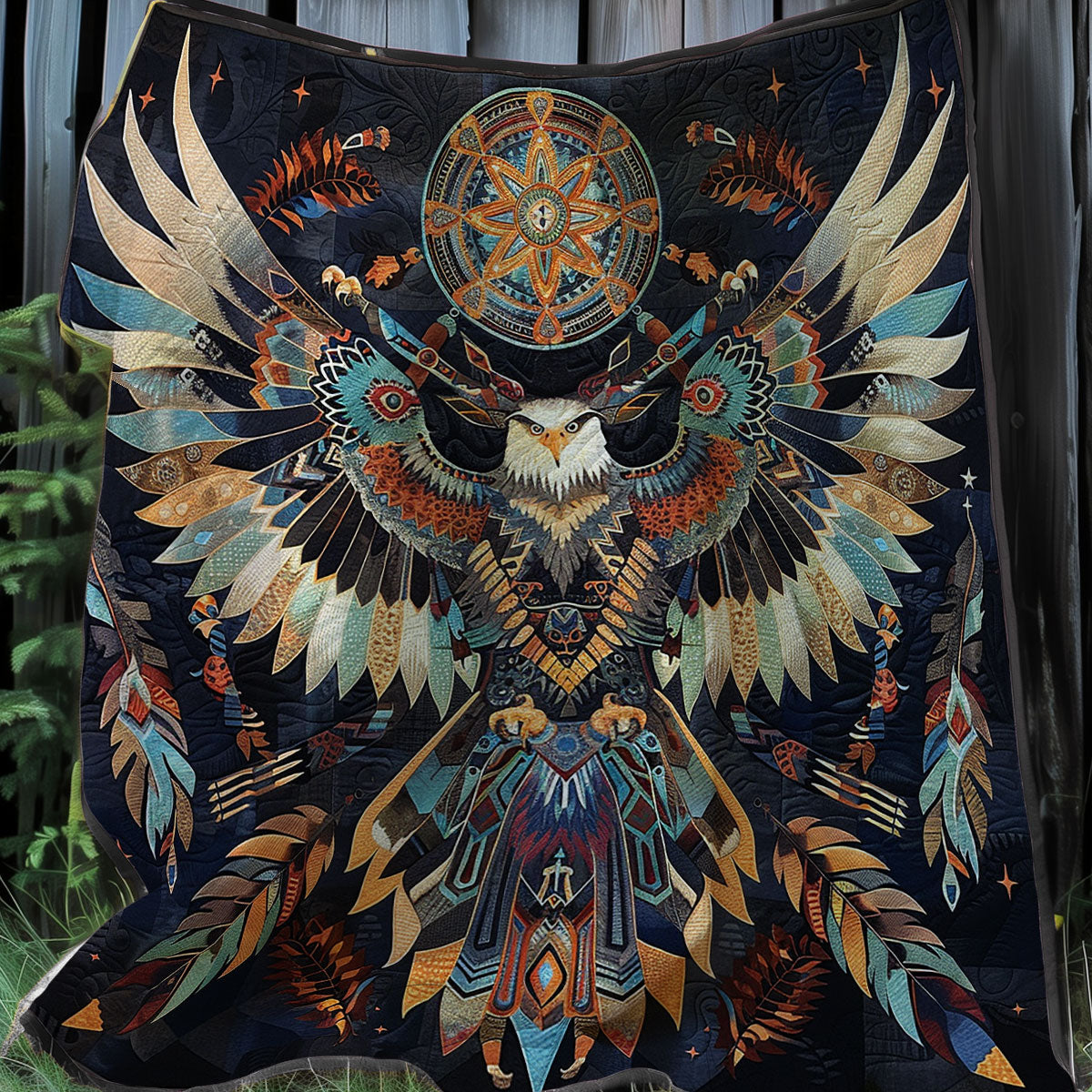 Eagle Wings XR0507021CL Quilt