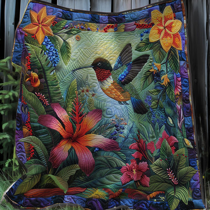 Fantasy Hummingbird XR2407043CL Quilt