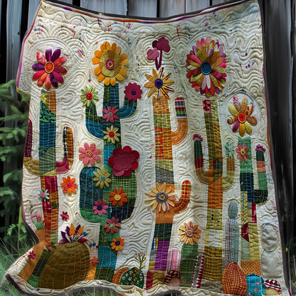 Flower Of Cactus XR3107028CL Quilt