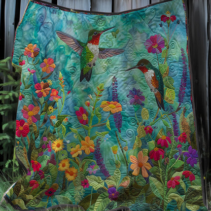 Garden Glow Hummingbirds XR2407048CL Quilt