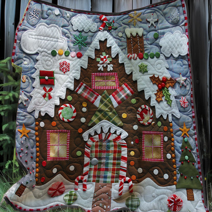 Gingerbread House XR3107011CL Quilt