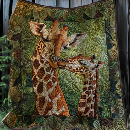 Giraffe Mom XR2607025CL Quilt