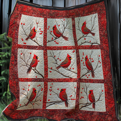 Harmony Cardinals XR0108015CL Quilt