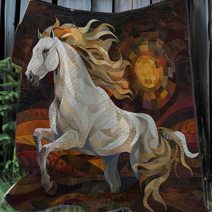 Horse And Sun XR1207013CL Quilt