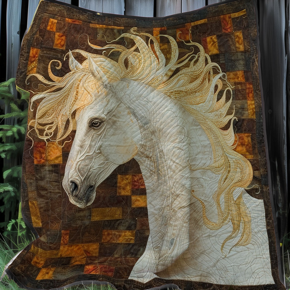 Horse XR1207012CL Quilt