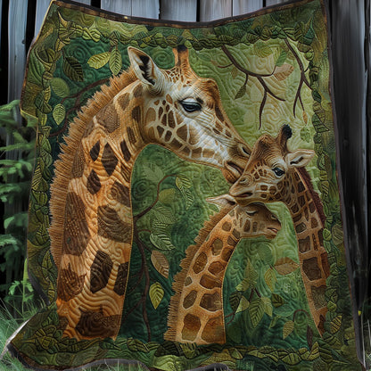 Jungle Giraffes XR2607024CL Quilt