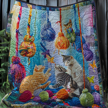 Lively Yarn Kittens XR3007024CL Quilt