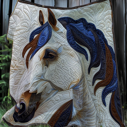 Marine Steed Horse XR1807008CL Quilt