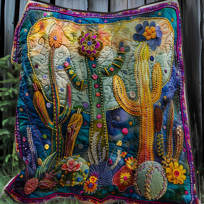 Night Bloom Cacti XR3107026CL Quilt