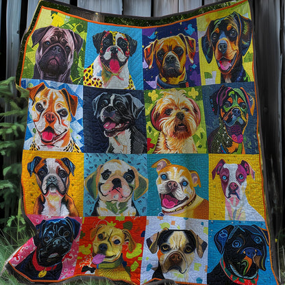 Paintings Of Dogs XR3007015CL Quilt
