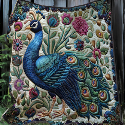 Peacock Lover XR0207005CL Quilt