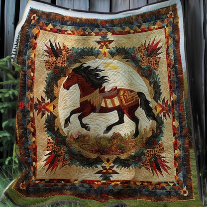 Running Horse XR0407016CL Quilt