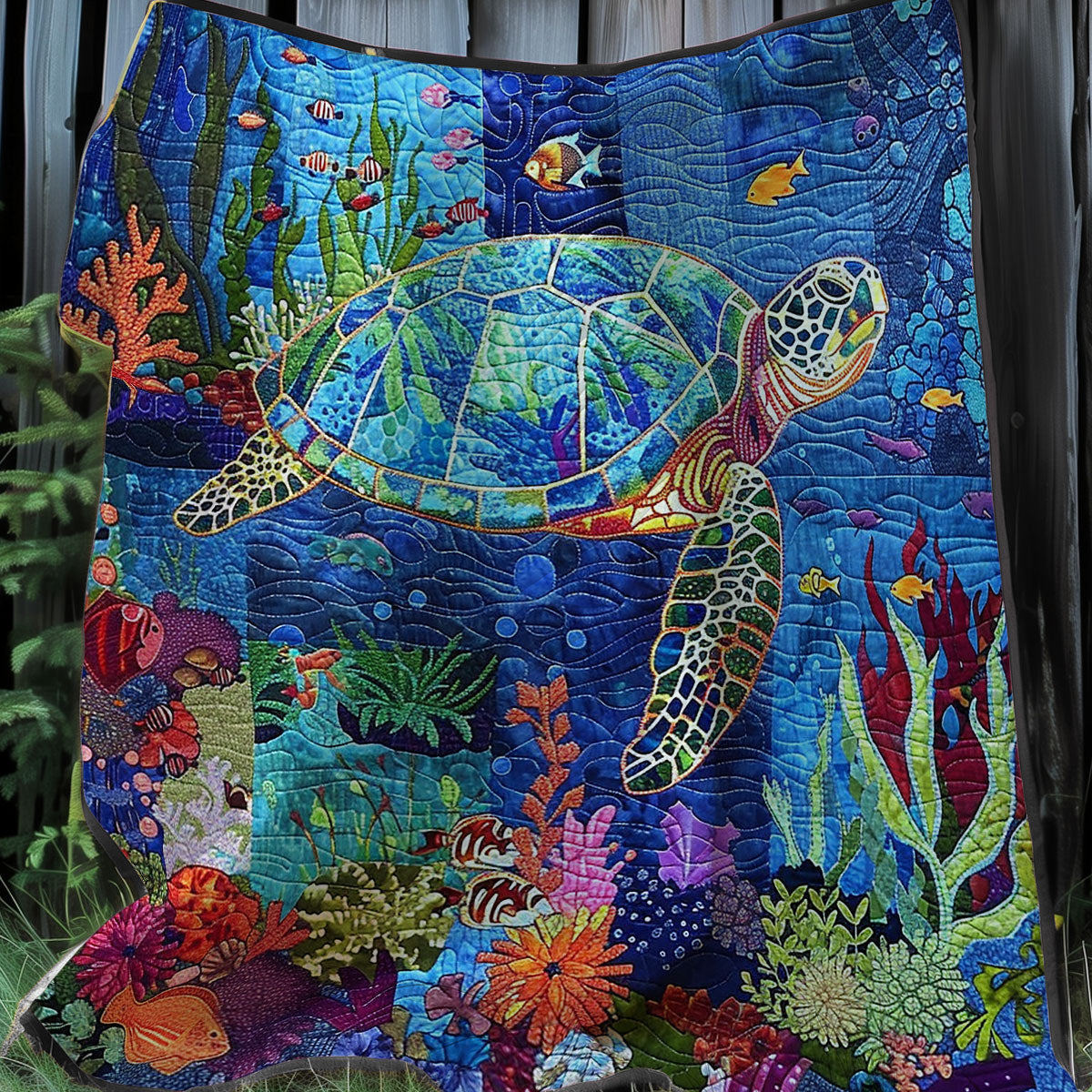 Sea Turtle XR0307021CL Quilt