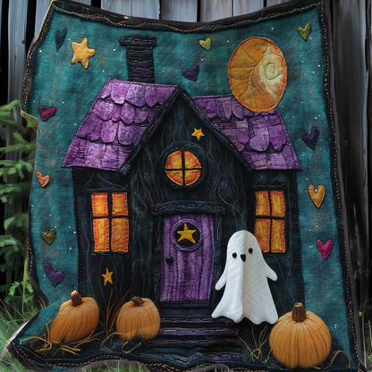 Spooky Halloween XR0108034CL Quilt