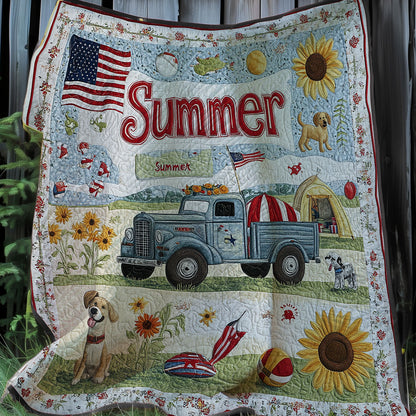 Summer Farm XR0108007CL Quilt