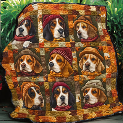 Adorable Beagles WO0808003CL Quilt