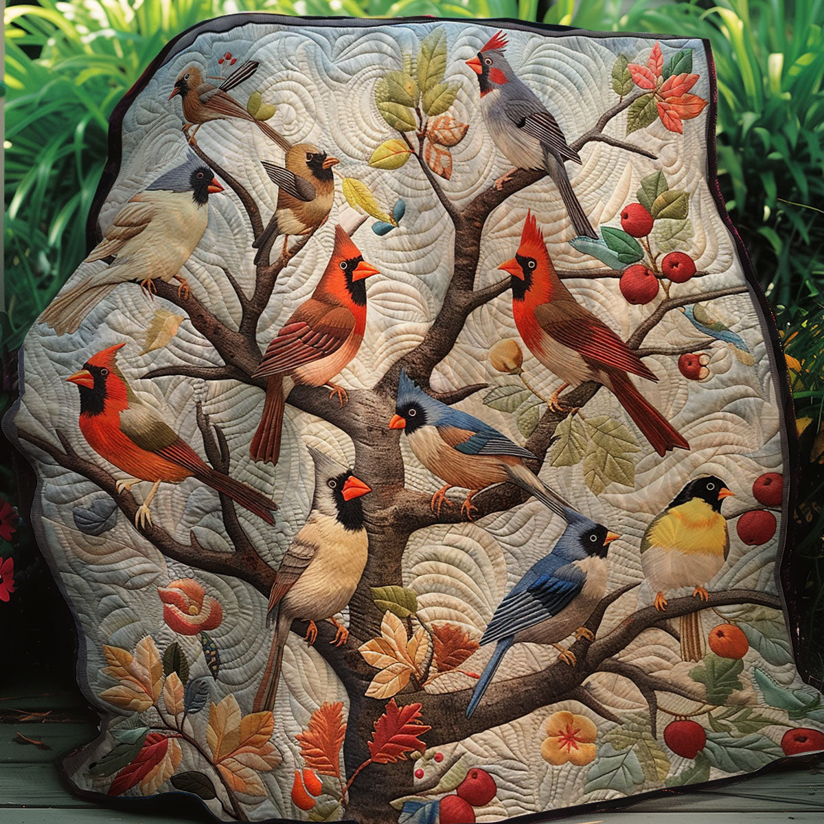 Bird Tree XR2906007CL Quilt