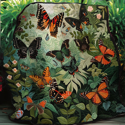 Butterfly Lovers XR1307007CL Quilt