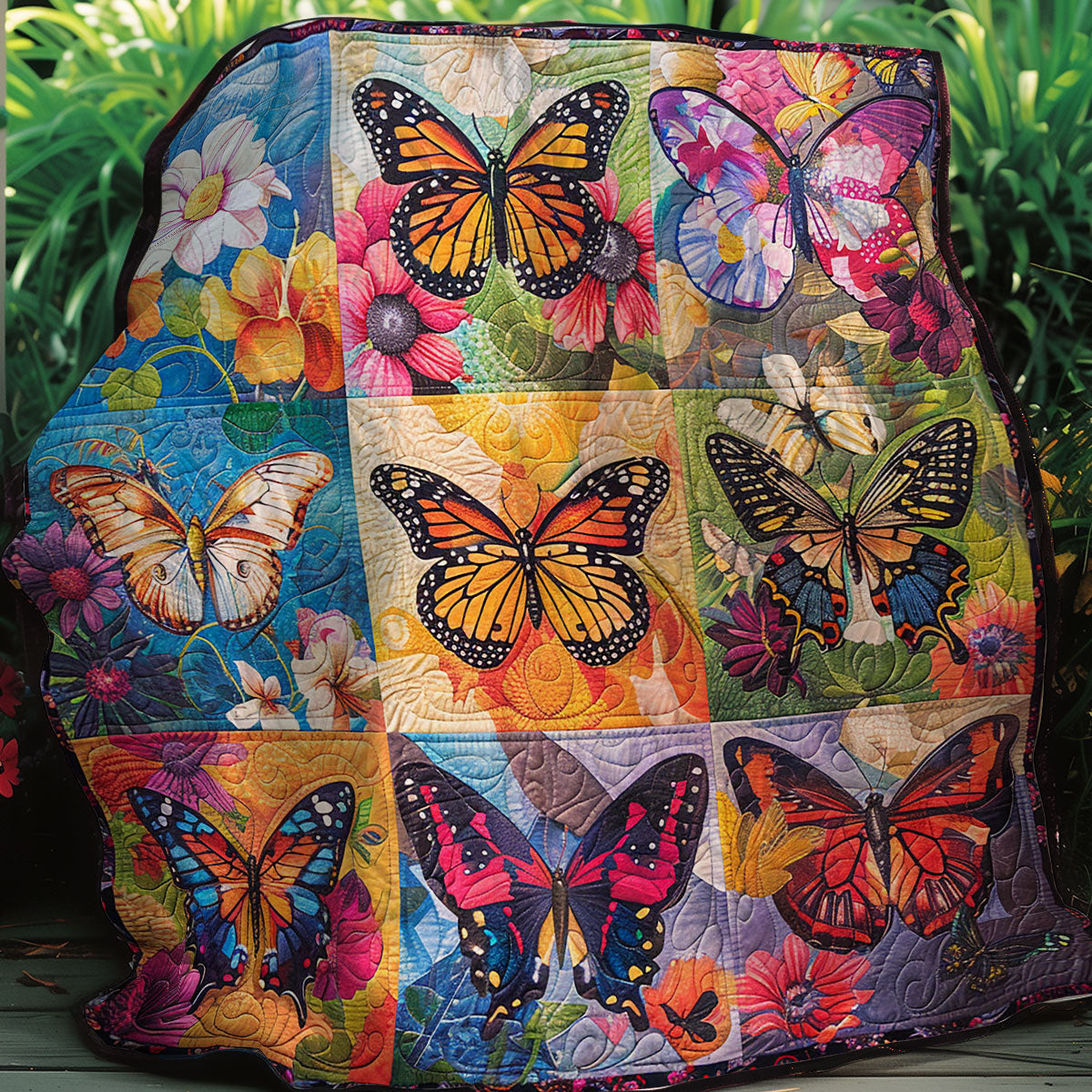 Butterfly Lovers XR2606001CL Quilt