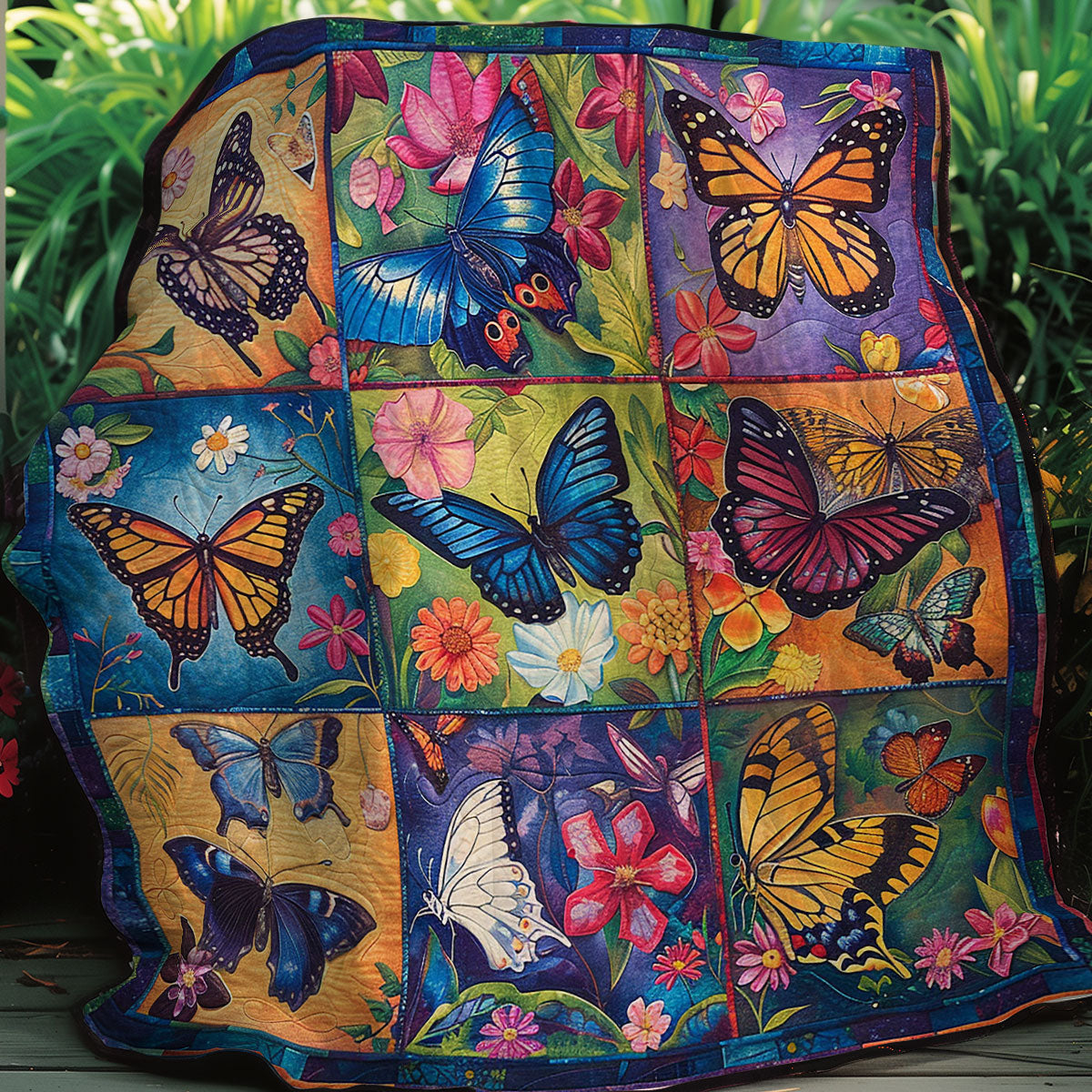 Butterfly Lovers XR2606002CL Quilt