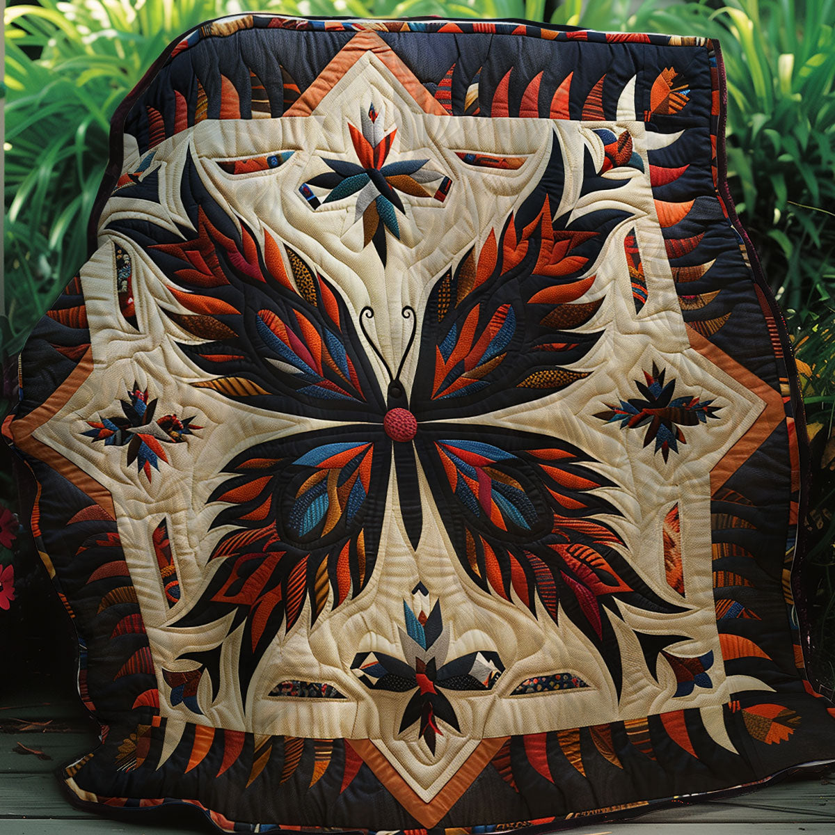 Butterfly Native XR0807025CL Quilt