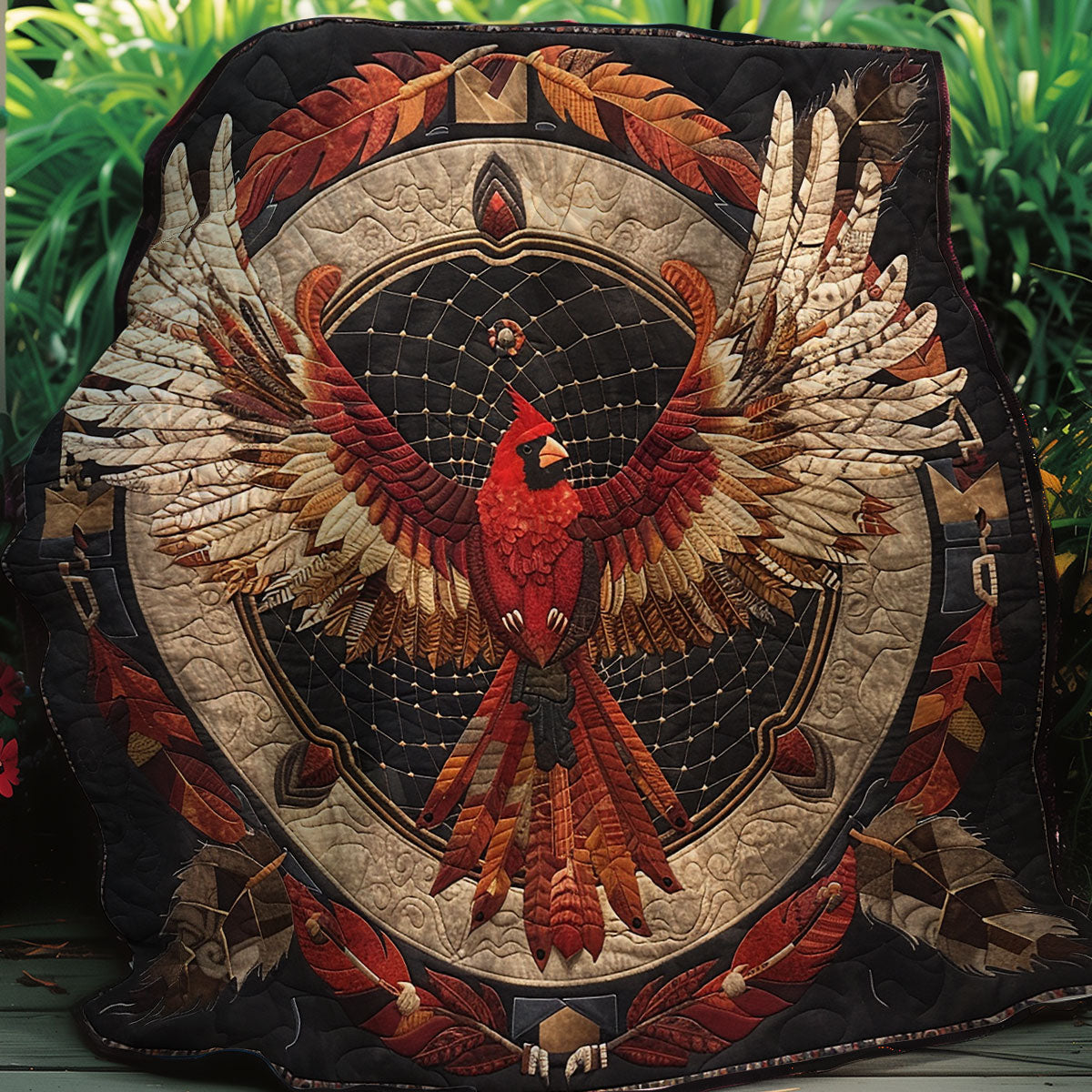 Cardinal Native American XR2606030CL Quilt